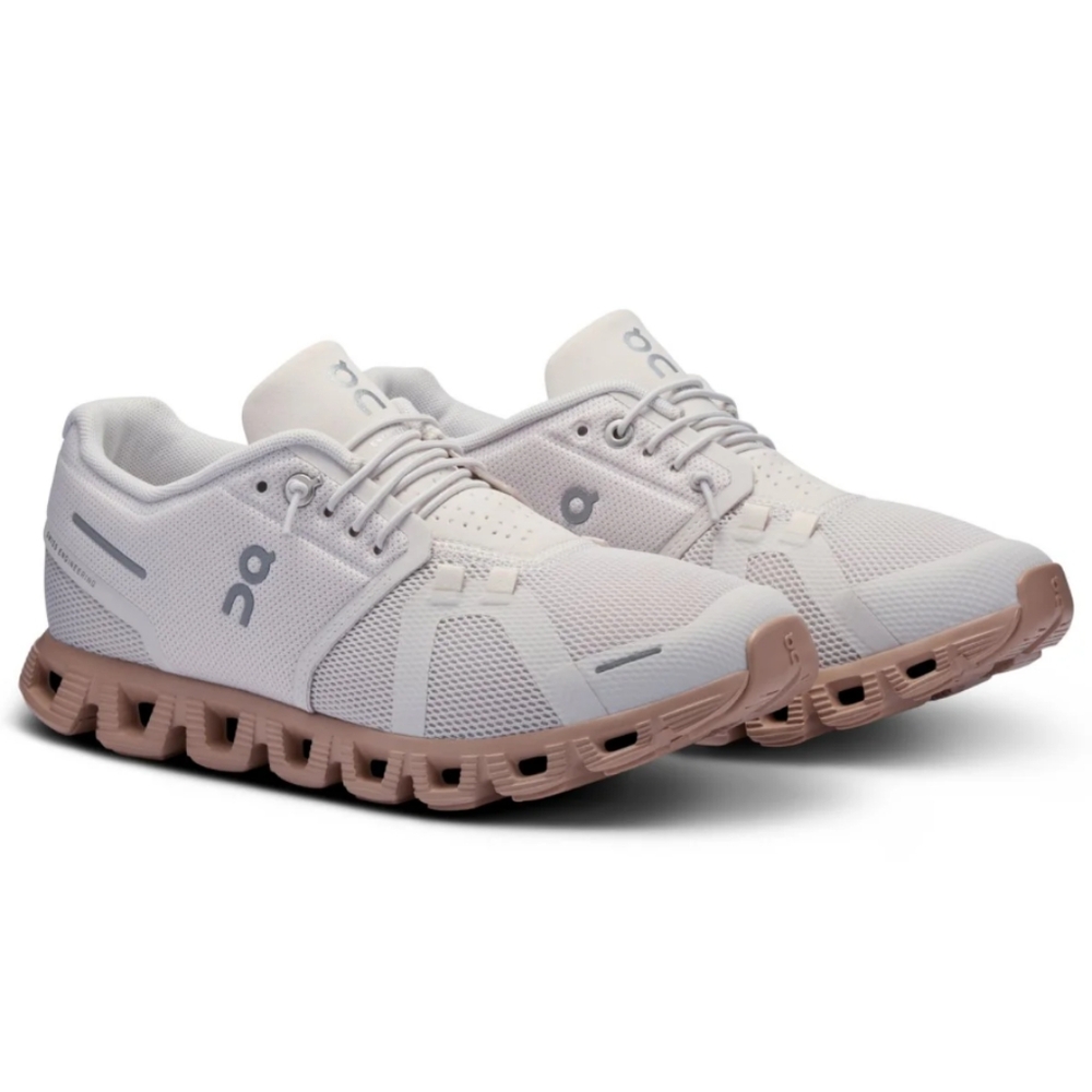 On Running Women's Cloud 5 Sand/Rosebrown - Picture 3 of 6